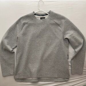 FLX Men's Heather Gray Crewneck Sweater